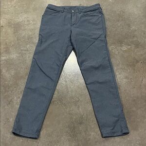 Lululemon Slim Straight Navy Blue Pants